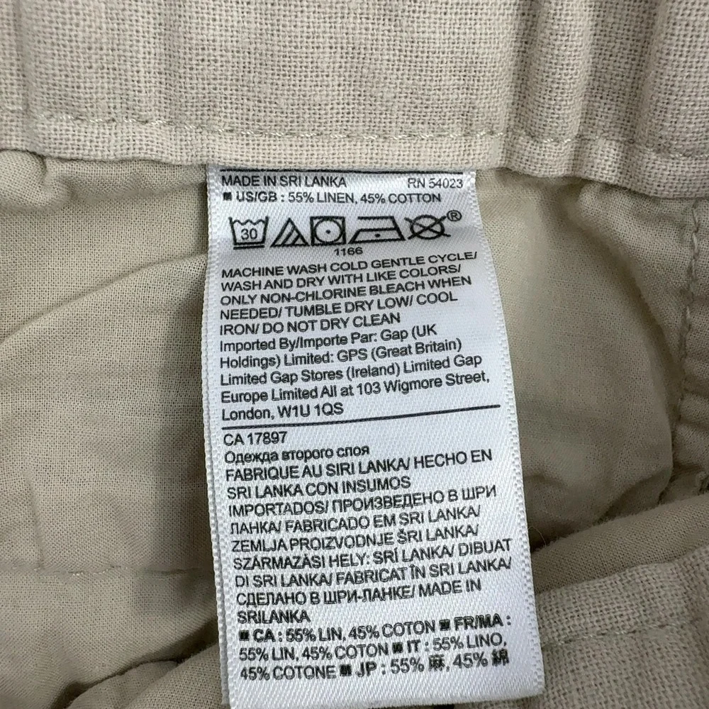 Banana Republic measurements waist